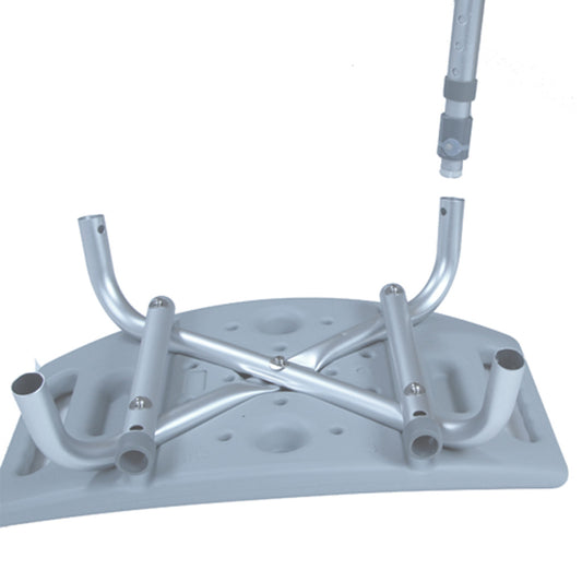 Aluminum Shower Chair With Back