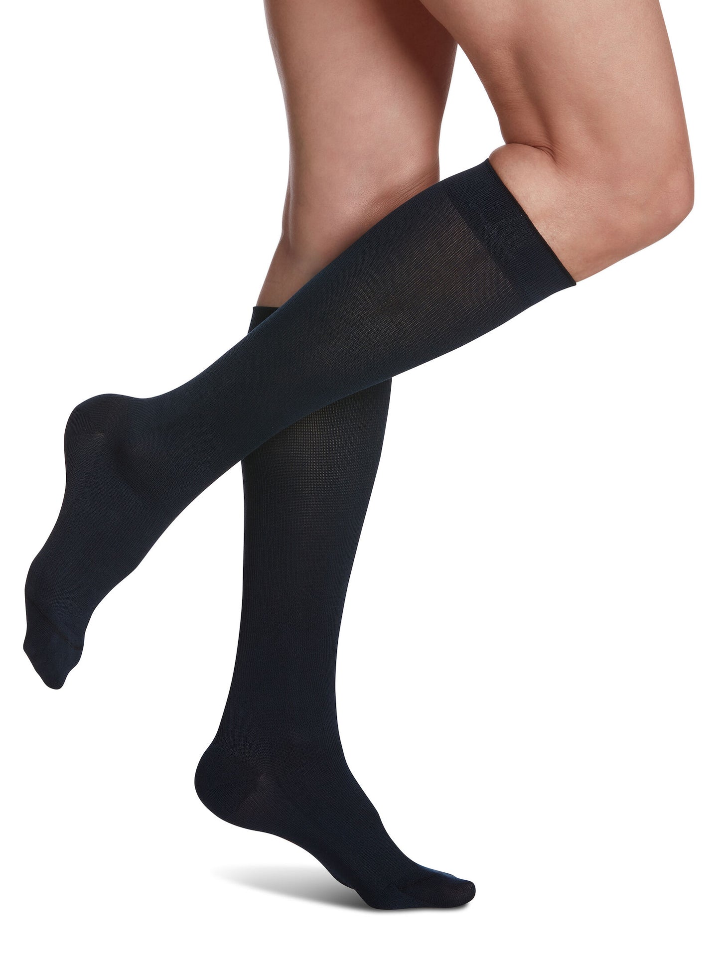 Sea Island Cotton Compression Socks for Women