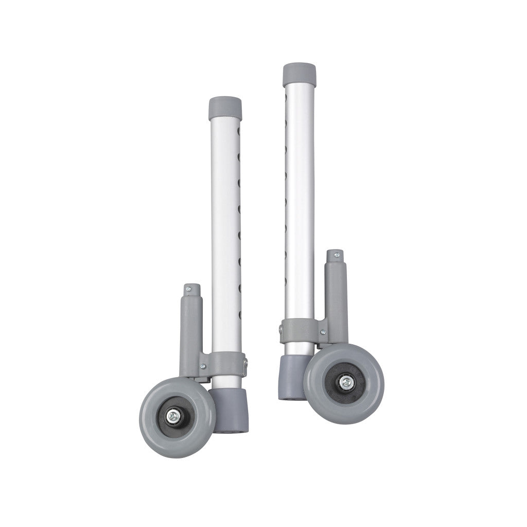 Rear Glide Brakes with 3" Wheels for Walkers