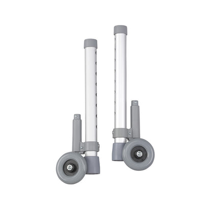 Rear Glide Brakes with 3" Wheels for Walkers