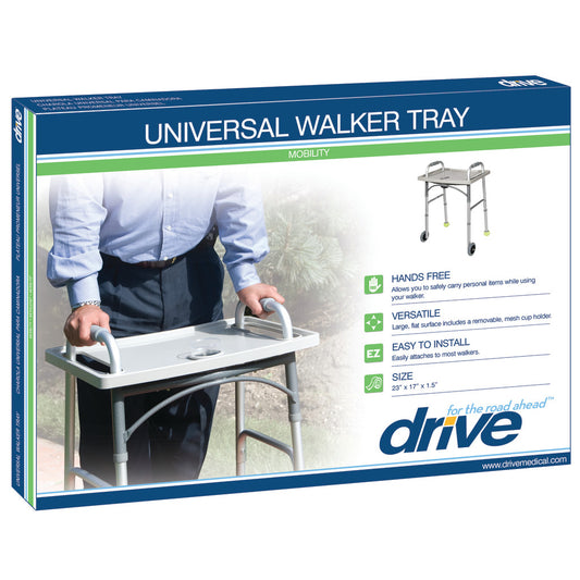 Universal Walker Tray with Cup Holder