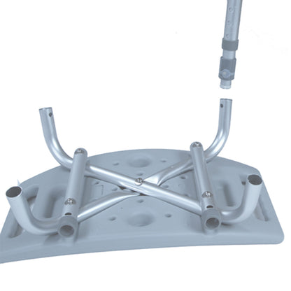 Aluminum Shower Chair With Back