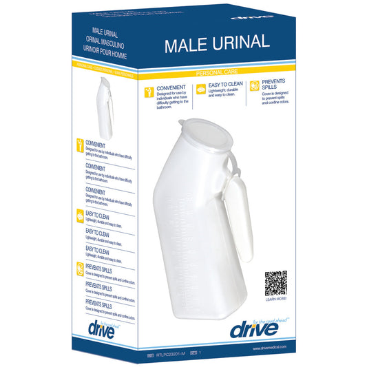 Spill-Proof Male Urinal