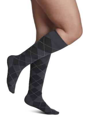 Microfibre Shades Compression Socks for Women