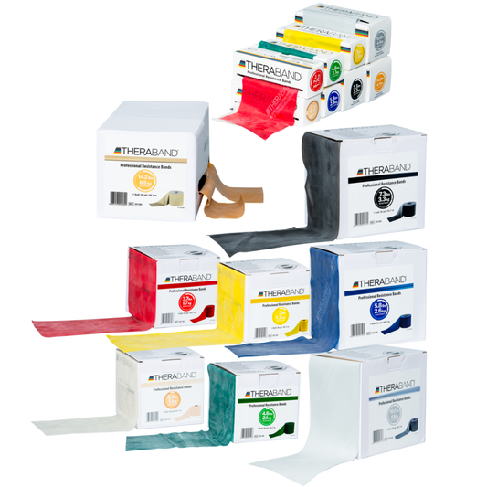 Pre-Cut TheraBand Latex Professional Resistance Bands